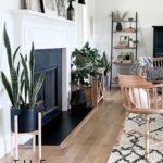 how to paint tile fireplace