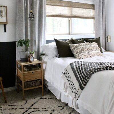 boho bedroom styling