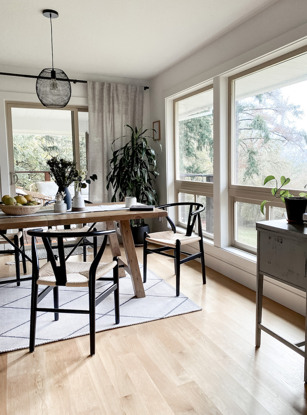 remodeled dining room
