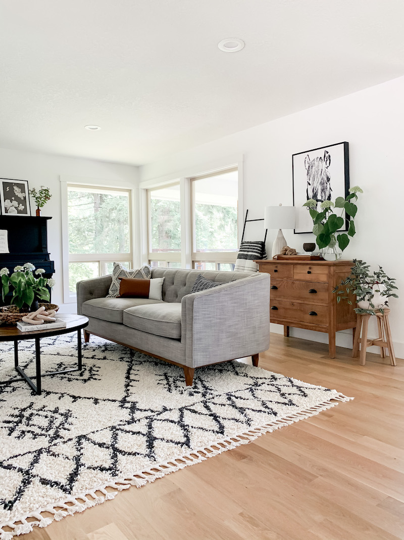 One Room Challenge Week 7- Living Room Sofa Reveal! - allisa jacobs