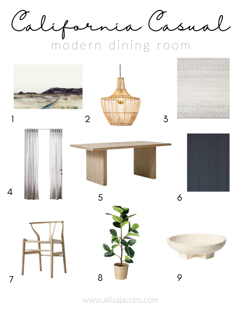 elements of california casual design