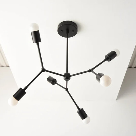 mid century chandelier