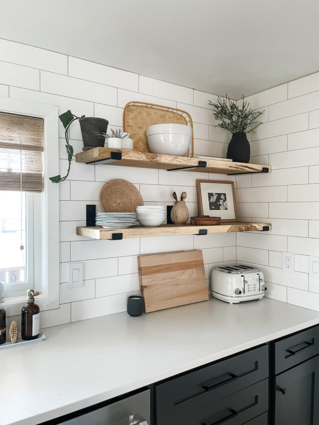 How to Decorate Shelves in 6 Simple Steps - Allisa Jacobs Home & Design