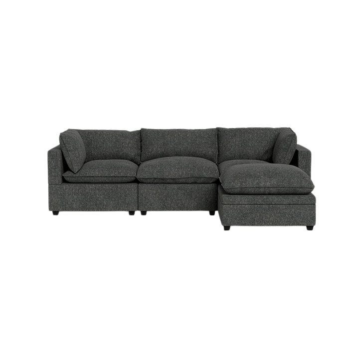 gray sectional couch